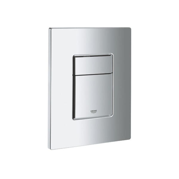GROHE - SOLIDO Pack Bâti-support + cuvette + Plaque chrome + Set de montage - large