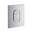 GROHE - Pack WC Bâti Rapid SL + WC sans bride SAT Vortex + Abattant SoftClose + Plaque chrome + Set d'habillage (ARENADELANOTQSB) - vignette