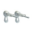 GROHE - Pack WC Bâti Rapid SL + WC sans bride SAT Vortex + Abattant SoftClose + Plaque chrome + Set d'habillage (ARENADELANOTQSB) - vignette