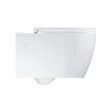GROHE - Rapid SL pack WC bâti-support autoportant + WC suspendu sans bride Grohe avec abattant SoftClose + plaque (GRRGRSTWR02-FR) - vignette