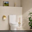 GROHE - WC à poser sans bride Quickfix + Abattant frein de chute + Dérouleur papier mural + Porte-balai Cool Sunrise - vignette