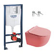 GROHE - Rapid SL pack WC bâti-support + WC suspendu sans bride Ceramia PixL avec abattant SoftClose + plaque (GRRCEPXPMT03FR-FS) - vignette