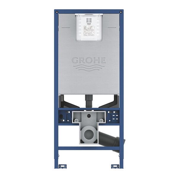 GROHE - Pack WC Bâti-support Rapid SLX + WC lavant suspendu Sensia Alpine + Fixations murales + Set d'isolation phonique (G36509SH0) - large