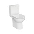 VITRA - WC à poser sans bride sortie horizontale Vortex VitrA M-20 avec abattant frein de chute - vignette
