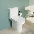 VITRA - WC à poser sans bride sortie horizontale Vortex VitrA M-20 avec abattant frein de chute - vignette