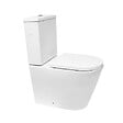 SWISS AQUA TECHNOLOGIES - Project ensemble WC à poser sans bride & mécanisme de chasse GEBERIT + abattant SoftClose, blanc brillant (SATPRO31G) - vignette