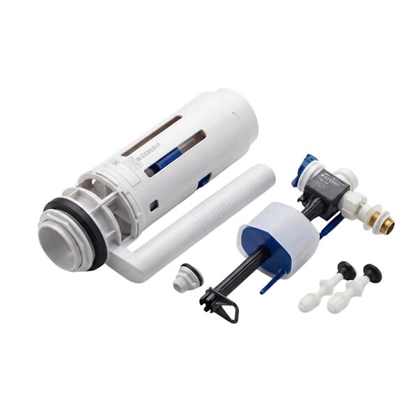 SWISS AQUA TECHNOLOGIES - Project ensemble WC à poser sans bride & mécanisme de chasse GEBERIT + abattant SoftClose, blanc brillant (SATPRO31G) - large