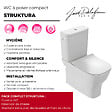 JACOB DELAFON - WC à poser compact sans bride sortie universelle avec abattant extra-plat, déclipsable et frein de chute - vignette