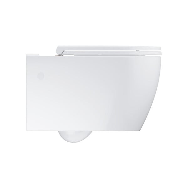 GROHE - Rapid SL pack WC bâti-support autoportant + WC suspendu sans bride Grohe avec abattant SoftClose + plaque (GRRGRSTWR02FR-FS) - large