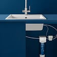 ROCA - Filtre cartouche à 5 étapes Aquafy pour mitigeur de cuisine avec eau filtrée - vignette