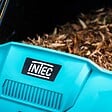 INTEC - Balayeuse à gazon Ramasse feuilles Brosse rotative renforcées Larg 53cm reglable Grand Bac 100L INTEC - vignette