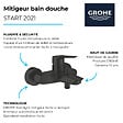 GROHE - - Mitigeur de baignoire Start 2021 mural chrome - vignette