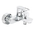 VITRA - Flow Soft mitigeur bain/douche mural à levier, sans ensemble de douche, chrome (A42948) - vignette