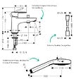HANSGROHE - Pack mitigeur bain douche mécanique Vernis Blend C2 + Pommeau de douche Croma 110 + Flexible Designflex chromé - vignette