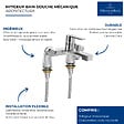 VILLEROY ET BOCH - Mitigeur bain douche mécanique  Architectura chrome - vignette