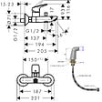 HANSGROHE - Mitigeur baignoire mécanique Logis - vignette
