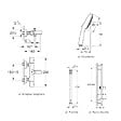 GROHE - Pack mitigeur BD thermostatique Precision Get + Douchette Vitalio Comfort + Barre Quickflix Vitalio Smartactive + Flexible - vignette