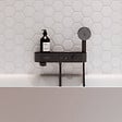 HANSGROHE - Pack mitigeur bain douche thermostatique ShowerTablet Select + Flexible Designflex + Douchette Vernis Blend Noir mat - vignette