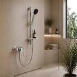 GROHE - Pack mitigeur douche monocommande BauLoop + Douchette Vitalio Comfort 110 + Barre Quickflix Vitalio Smartactive + Flexible - vignette