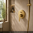 GROHE - Façade mitigeur mécanique encastré Lineare + Corps encastré Rapido Smartbox Cool Sunrise - vignette