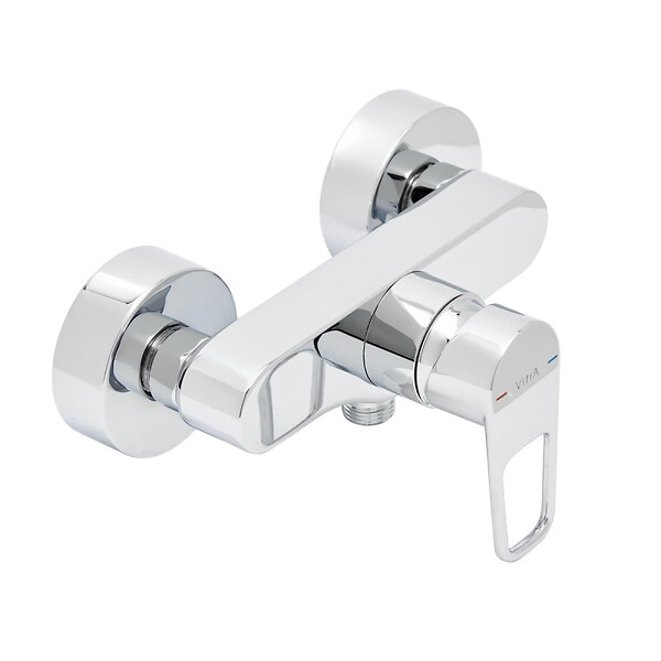 VITRA - Flow Soft mitigeur douche à levier, sans vidage, chrome (A43088) - large