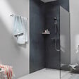 HANSGROHE - Pack mitigeur douche thermostatique Ecostat Comfort chromé + Ensemble de douche Crometta 2 jets blanc/chromé - vignette