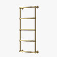 OTITEC - Sèche-serviettes eau chaude 120x53cm Doré brossé PVD - ROMEO - vignette