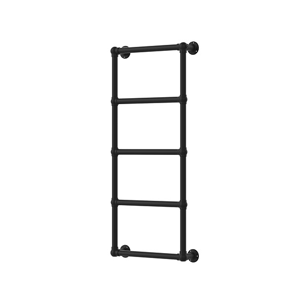 OTITEC - Sèche-serviettes eau chaude 120x53cm Noir - ROMEO - large