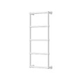 OTITEC - Sèche-serviettes eau chaude 120x53cm Blanc - ROMEO - vignette