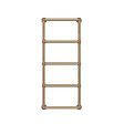 OTITEC - Sèche-serviettes eau chaude 120x53cm Laiton PVD - ROMEO - vignette