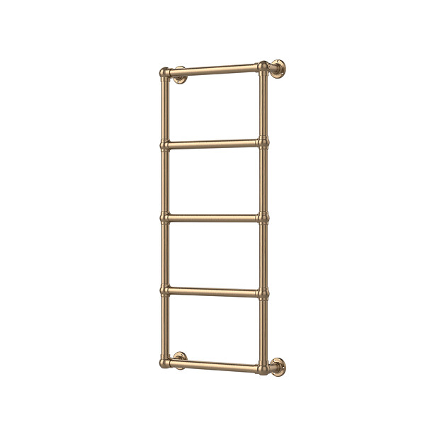 OTITEC - Sèche-serviettes eau chaude 120x53cm Laiton PVD - ROMEO - large