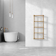 OTITEC - Sèche-serviettes eau chaude 120x53cm Laiton PVD - ROMEO - vignette
