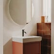 ROCA - Lavabo mural autoportant Tura blanc brillant 80 cm - vignette