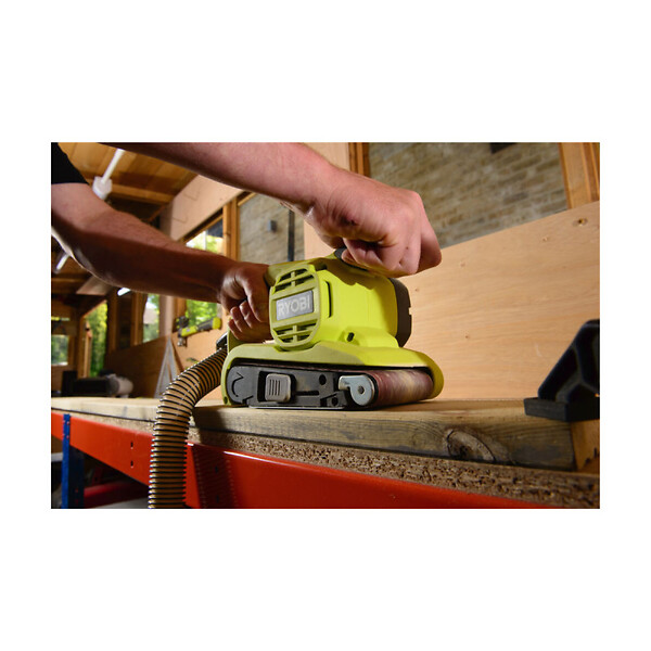 RYOBI - Ponceuse à bande RYOBI RBS800 800W 370 m/min - large