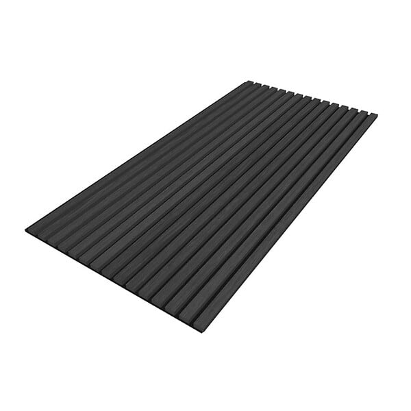 SWISS AQUA TECHNOLOGIES - Panneau acoustique mural d'intérieur 60x120 cm en MDF sur feutre polyester, décor chêne noir, 0,72 m2 (SATAKUPANBOT612) - large