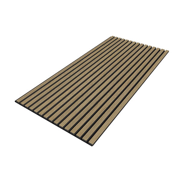 SWISS AQUA TECHNOLOGIES - Panneau acoustique mural d'intérieur 60x120 cm en MDF sur feutre polyester, décor chêne naturel, 0,72 m2 (SATAKUPANNON612) - large