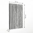 SWISS AQUA TECHNOLOGIES - Panneau acoustique mural d'intérieur 60x120 cm en MDF sur feutre polyester, décor chêne naturel, 0,72 m2 (SATAKUPANNON612) - vignette