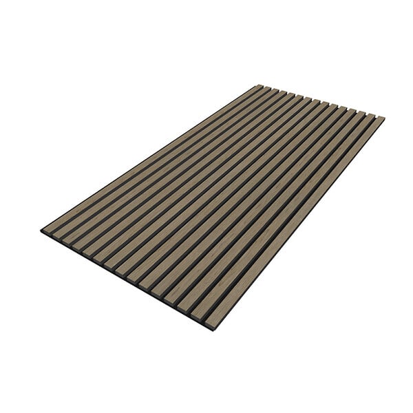 SWISS AQUA TECHNOLOGIES - Panneau acoustique mural d'intérieur 60x120 cm en MDF sur feutre polyester, décor noyer, 0,72 m2 (SATAKUPANWAT612) - large