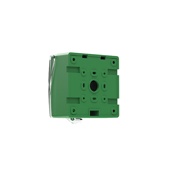 SEWOSY - Sewosy Déclencheur manuel vert 2 contacts et buzzer/LED. Réaliser en ABS. Contact NO/NC libre de potentiel. Texte en Français. - large