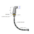 ANQUIER - Colonnettes Idro'Flex avec flexibles 50 cm - vignette