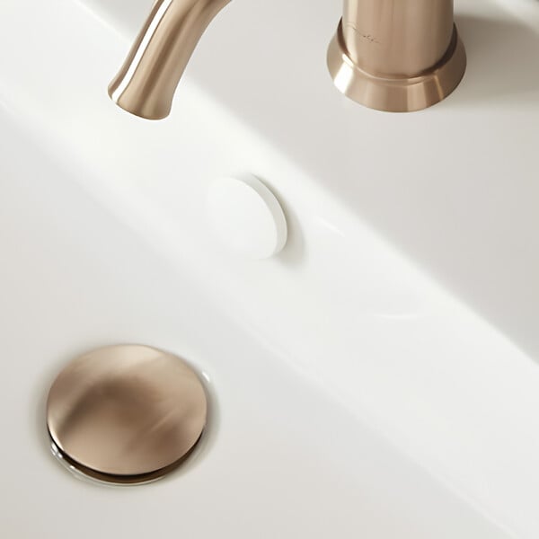 JACOB DELAFON - Bonde de vidage click Louise bronze - large