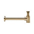 WIRQUIN - Siphon de lavabo en laiton doré brossé d32 - vignette
