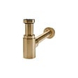 WIRQUIN - Siphon de lavabo en laiton doré brossé d32 - vignette