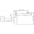 RAVAK - Siphon de lavabo gain de place blanc pour meuble et bonde 46 mm Ravak (X01612) - vignette