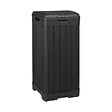 KETER - Keter Baltimore poubelle extérieure 125 L + éclairage extérieur LED inclus (236997-WO744) - vignette