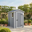 KETER - Keter Manor 4x3 abri de jardin + plafonnier LED inclus (230446-WO744) - vignette