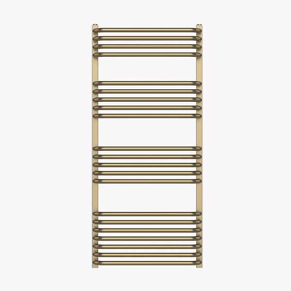 OTITEC - Sèche-serviettes électrique 121x55cm - 600W - Doré brossé - TONY - large