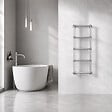 OTITEC - Sèche-serviettes électrique 120x53cm - 400W - Chromé - ROMEO - vignette