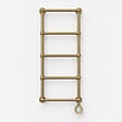 OTITEC - Sèche-serviettes électrique 120x53cm - 700W - Doré - ROMEO - vignette