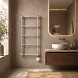 OTITEC - Sèche-serviettes électrique 120x53cm - 600W - Chromé - ROMEO - vignette